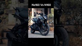 2023 Bajaj Pulsar Ns160 Vs N160 Best Comparison: Which is better? 🔥 #shorts