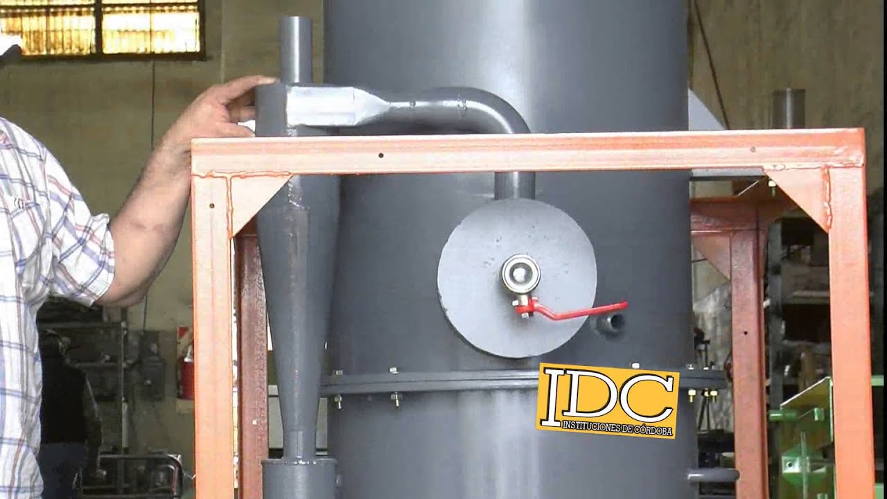 Gasificador que funciona con residuos forestales SECYT- UNC IDC 03 09 15