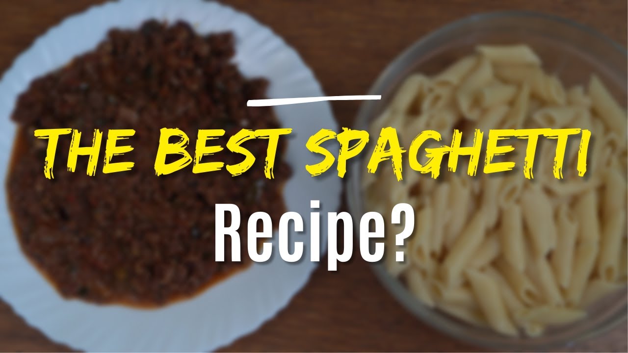 The Best Spaghetti Recipe? Jikoni With Konnect YouTube