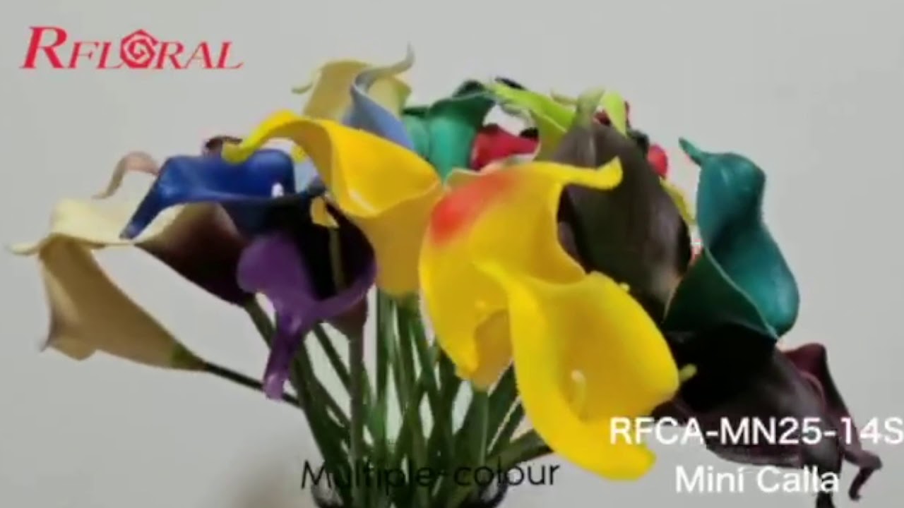 How to Make Real Touch Artificial Calla Lily Flower