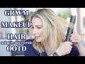 Get Ready With Me | Makeup | Hair (Dyson Corrale) | OOTD | MsGoldgirl