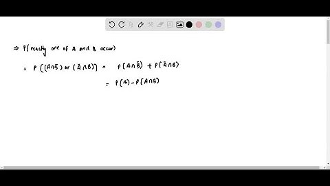 If A and B are mutually exclusive events, then P(A U B) equals A. P(A) + P(B) - P(A âˆ© B) B. P(A) …