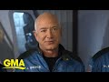 Jeff Bezos speaks out hours ahead of historic trip to edge of space l GMA