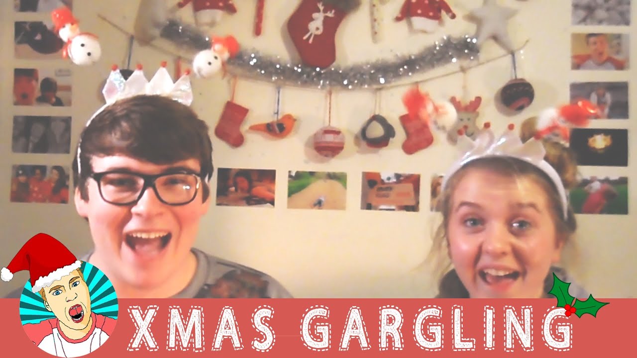 Gargling Christmas Songs Challenge!! | jimmericks