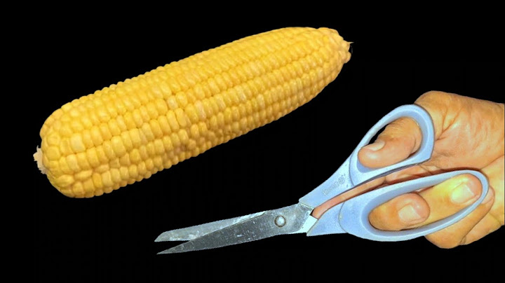 I died and didn't know: just use a pair of scissors!