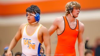 152 – Devin Medina {G} of Wheaton North IL vs. Jacob Hinders {R} of Minooka IL