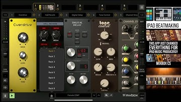MixBox CS on iPad Walkthrough + IK Multimedia Joins 🤯