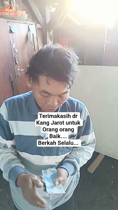 Sambang Keluarga Kang Jarot, Menyampaikan amanah dr Orang orang Baik untuk Keperluan Kang Jarot.