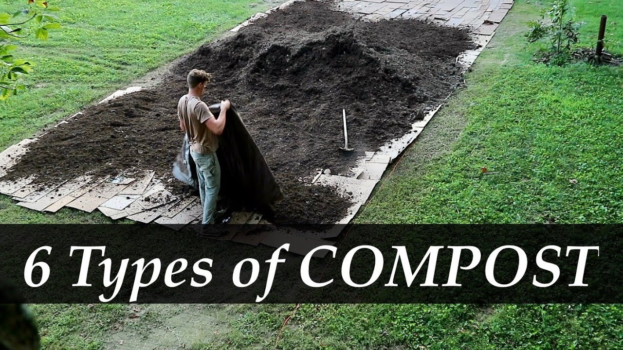 6 Types of COMPOST for your GARDEN - YouTube