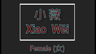 小薇 【卡拉OK (女)】《KTV KARAOKE》 - Xiao Wei Karaoke (Female)