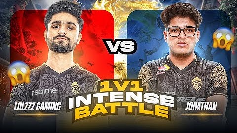 INTENSE 1V1 AGAINST @JONATHANGAMINGYT | LOLZZ VS JONATHAN | BGMI HIGHLIGHT