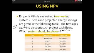 Chapter 9: Net Present Value and Other Investment Criteria