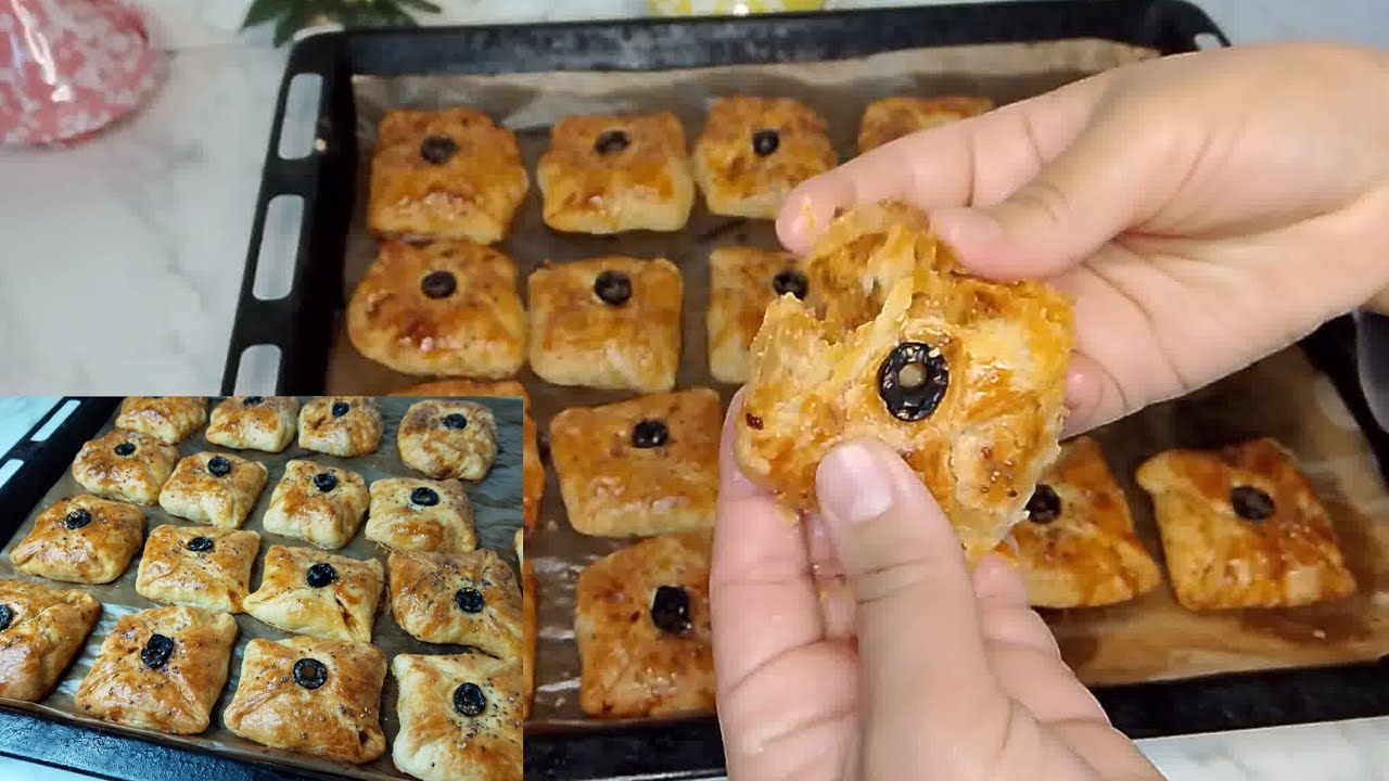 مسمن معمر بحشوة اقتصادية⁉️مورق هشيش بعجينة رائعة ضروري تجربيهم👌🏼✌🏼🌺💜