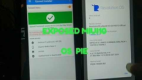 TUTORIAL : EDEXPOSED,SOLUSI XPOSED OS PIE ... ATAU MIUI 10...