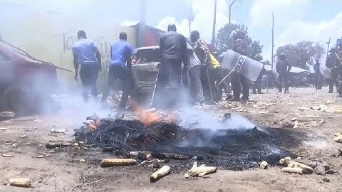 Police fire tear gas as fresh protests erupt in Kenya despite ban
