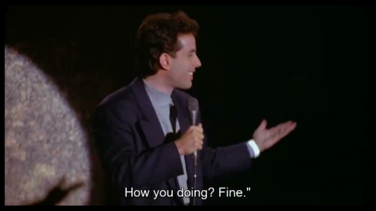 Jerry Seinfeld - Working In An Office