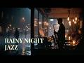Rainy Night Smooth Jazz Café – Cozy Relaxing Music for Sleep & Study (Live)