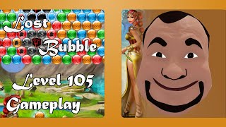 Lost Bubble Game 2020 🔮 Level 105 Bubble Shooter 👑 finished 😍 no Booster Gameplay #105 ✅ screenshot 2