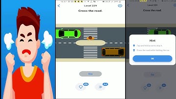 Easy Game Level 229 : Cross the road.
