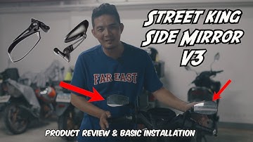 Mabilisang Pag install ng Streetking Side mirror V3 para sa Honda Click V3