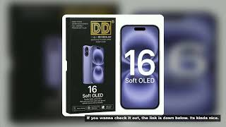DD Soft OLED LCD Display Assembly for iPhone 16 Touch Screen Digitizer Replacement Part screenshot 5