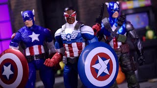 Marvel Legends Target Exclusive Captain America Sam Wilson Action Figure Review | Hasbro Avengers