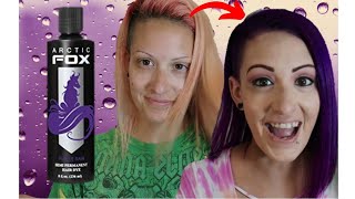 DYING MY HAIR PURPLE RAIN BY ARCTIC FOX by Steph Barker 2,764 views 3 years ago 11 minutes, 13 seconds