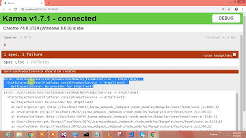 error: staticinjectorerror(dynamictestmodule)[httpclient]: