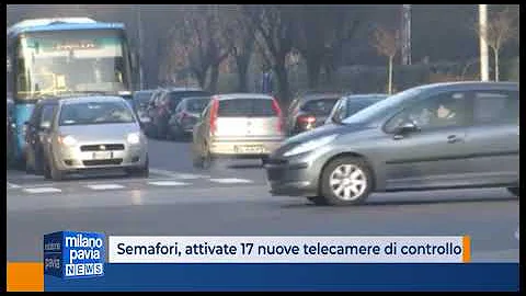 Quali sono i semafori con telecamera a Milano?