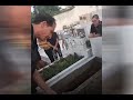 Em denúncia, Walber Virgolino divulga vídeo de mulher enterrando própria avó em cemitério público de Santa Rita por falta de coveiros