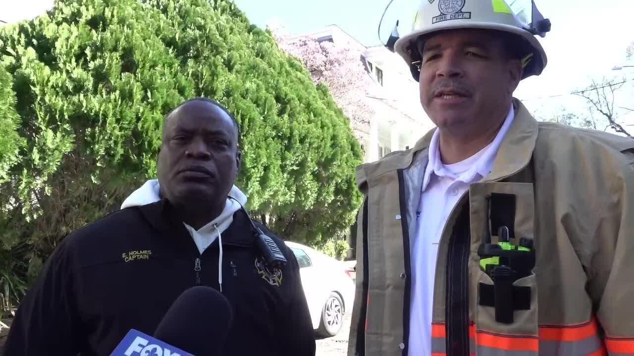 NOFD speaks to Fox 8 on Sunday's Prytania Street three-alarm fire