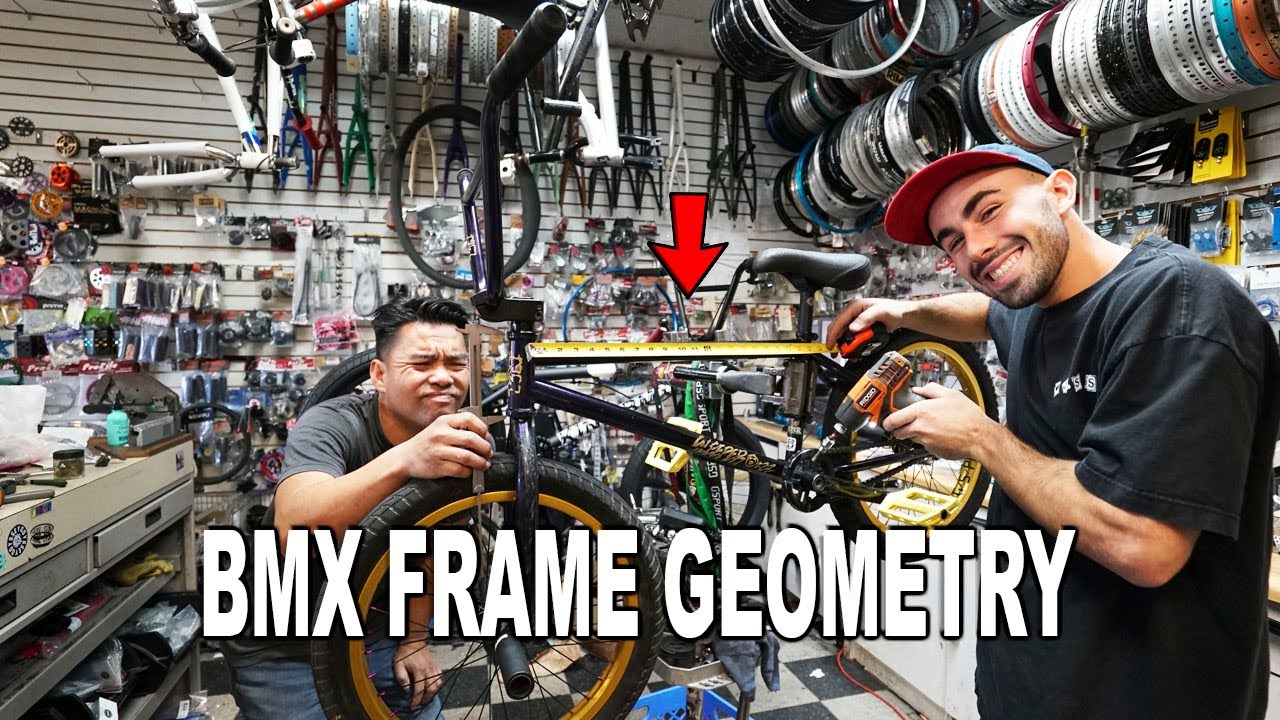 BMX BIKE FRAME MEASUREMENTS AND GEOMETRY! YouTube