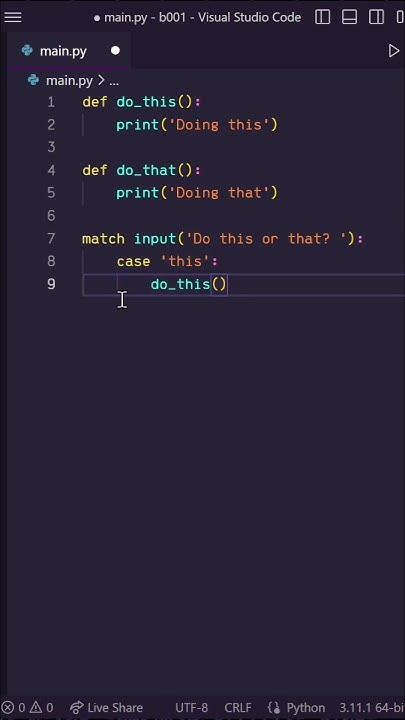 CLEAN Python Input Handling!! #python #programming #coding - YouTube