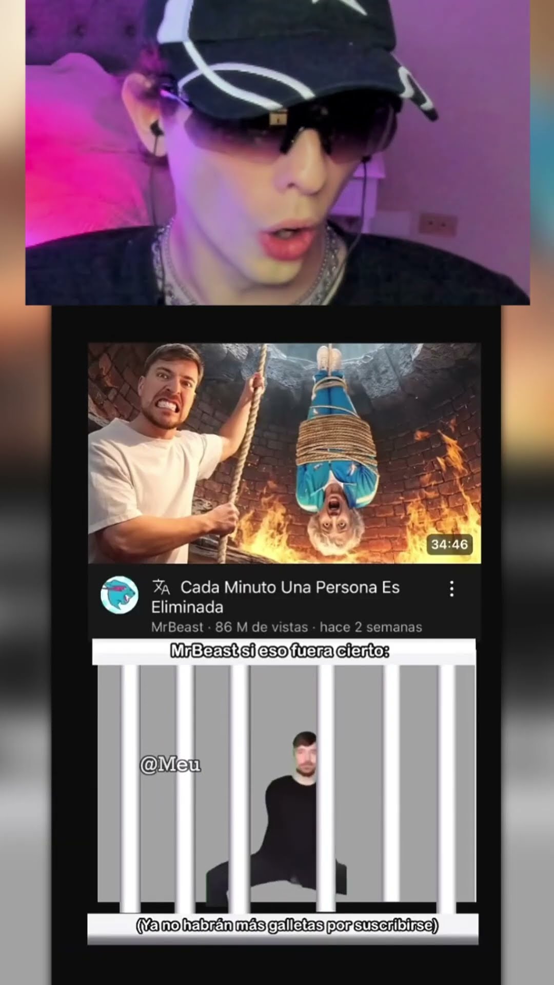 MR beast mata una PERSONA por MINUTO?