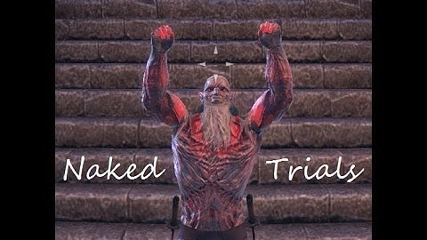 ESO - Naked Trials! Vanquish April Fools Event