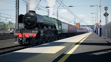 Train Sim World 4 - East Coast Mainline 100mph Flying Scotsman (RE-Record) UNCUT