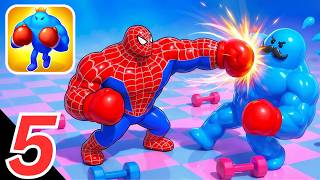 Punchy Race Run and Fight Gameplay Walkthrough Part 5 - Punch Rush Arena (iOS, Android) screenshot 4