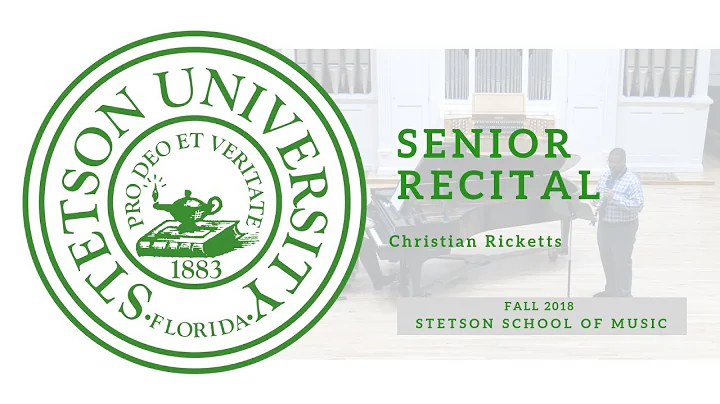 Senior Recital - Christian Ricketts
