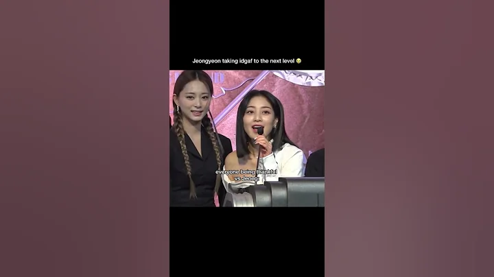 Jeongyeon really don’t care💀💀 #jeongyeon #jeongyeontwice #yoojeongyeon #twice #once #twicememes