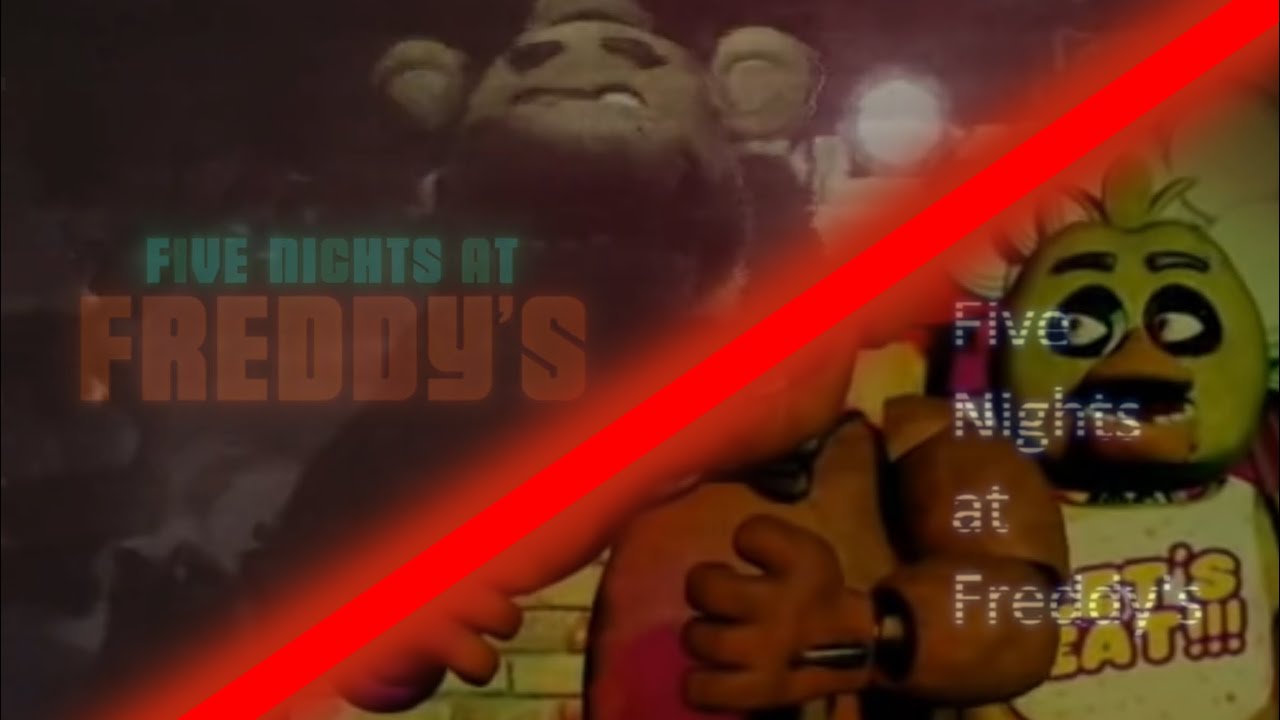 i remade the fnaf movie stained glasses with the FNaF 2 animatronics :  r/fivenightsatfreddys