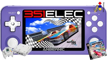 Daytona USA (Sega Dreamcast) on the Anbernic RG351P - 351ELEC Firmware