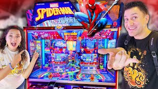 We Found a SpiderMan Arcade Game and Won the Huge Super Bonus!