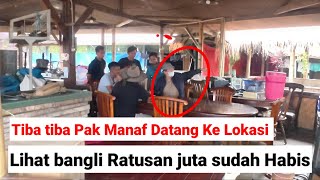 Tiba tiba Mantan Jaksa || Manaf Datang lihat Bangli Rata dengan tanah #dedimulyadi 