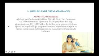 Agno Ve Ano Hesabı - Auzef Kolay Anlaşilir