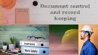 Document control and record keeping. Profile