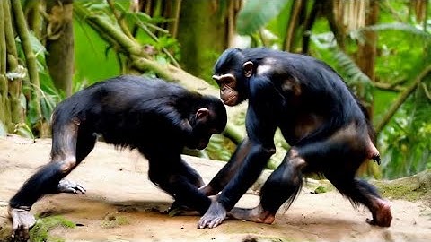 Chimpanzees Fight With Courtesy#ai#GPT#sora#kling#openai