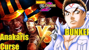 MvC2 Mvci Umvc3 ANAKARISCURSE vs BUNKEI (Low Mid Tiers)