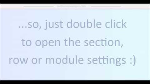 Divi Theme disappearing visual builder settings bar