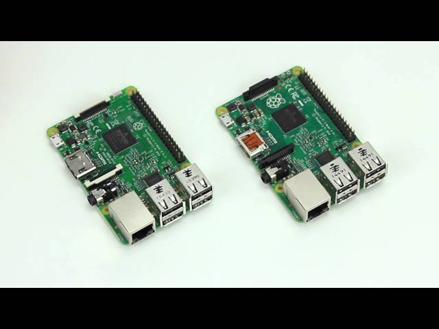 The Raspberry Pi 1, 2 and 3 compared