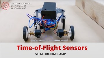 Robot Car with Time-of-Flight Sensors